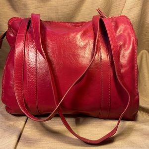 Latico leather shoulder tote for all necessities